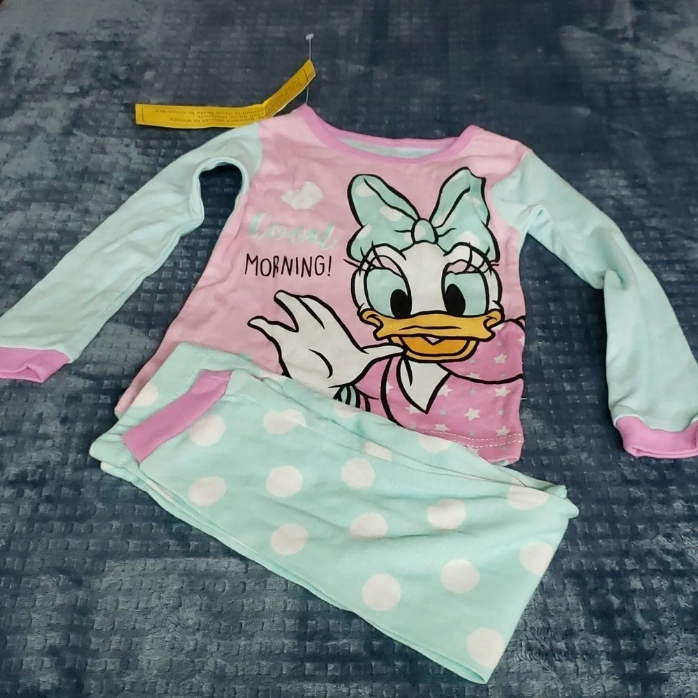 Disney Daisy Duck 2 pc pajamas